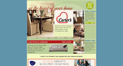 Desktop Screenshot of cartersfurniture.com